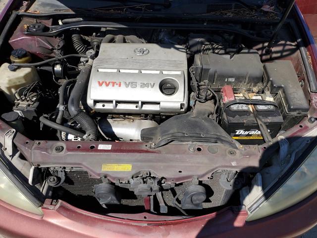 4T1BF32K35U107076 - 2005 TOYOTA CAMRY LE MAROON photo 11