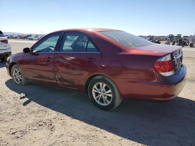 4T1BF32K35U107076 - 2005 TOYOTA CAMRY LE MAROON photo 2