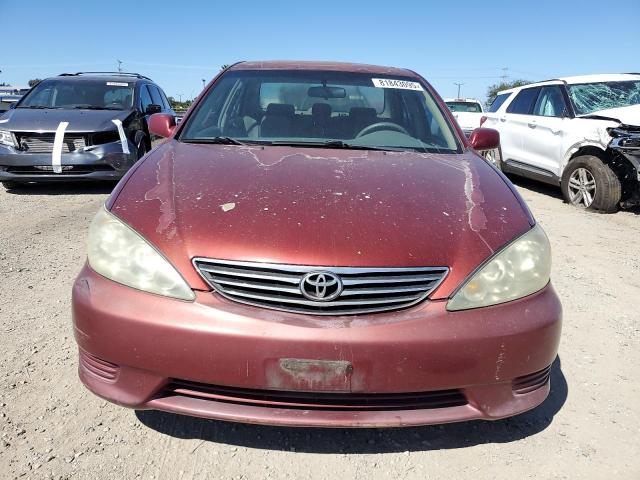 4T1BF32K35U107076 - 2005 TOYOTA CAMRY LE MAROON photo 5