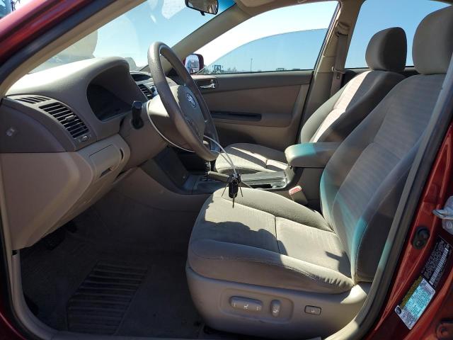 4T1BF32K35U107076 - 2005 TOYOTA CAMRY LE MAROON photo 7