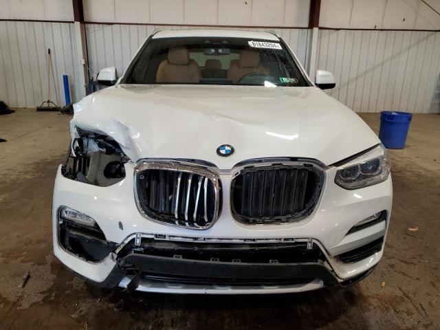 5UXTR9C53KLP90019 - 2019 BMW X3 XDRIVE30I WHITE photo 5