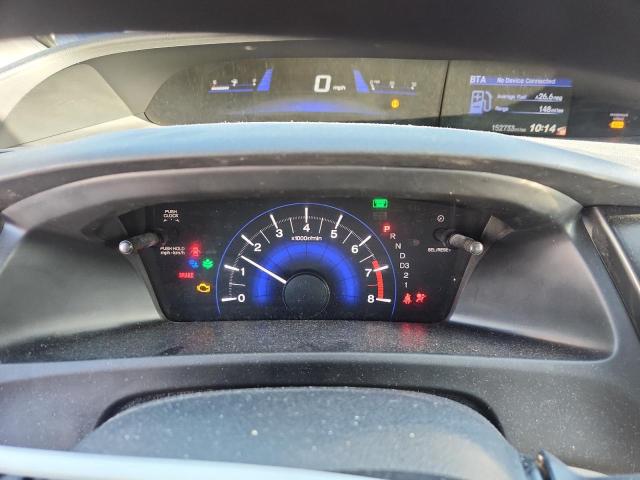 19XFB2F55DE003167 - 2013 HONDA CIVIC LX BLUE photo 9