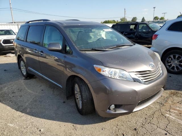 5TDYK3DC9GS727650 - 2016 TOYOTA SIENNA XLE 灰色 照片 4