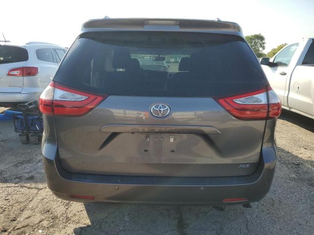 5TDYK3DC9GS727650 - 2016 TOYOTA SIENNA XLE 灰色 照片 6