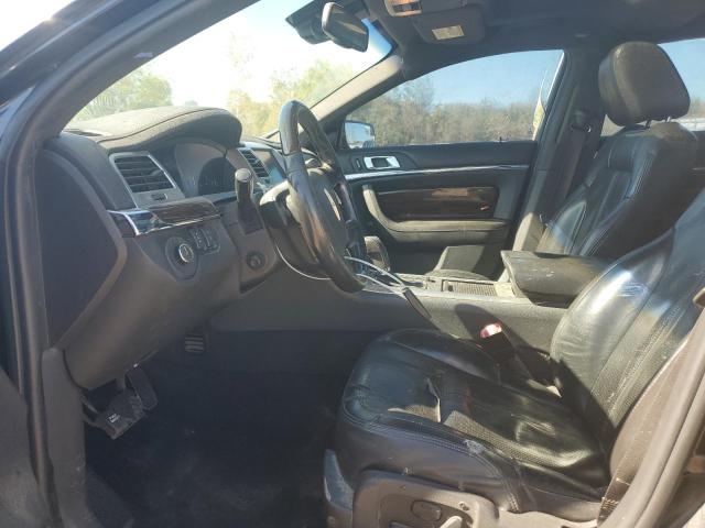 1LNHL9ER3AG607763 - 2010 LINCOLN MKS შავი ფოტო 7