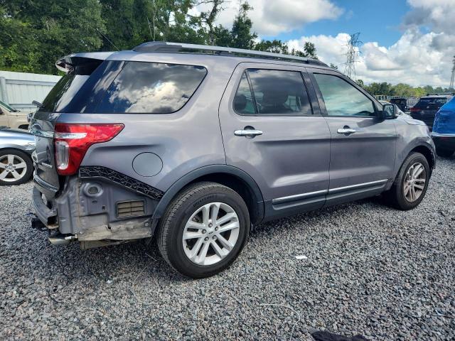 1FM5K7D83EGA79649 - 2014 FORD EXPLORER XLT GRAY photo 3