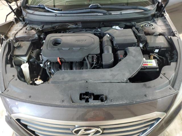 5NPE24AF5FH211443 - 2015 HYUNDAI SONATA SE CHARCOAL photo 11