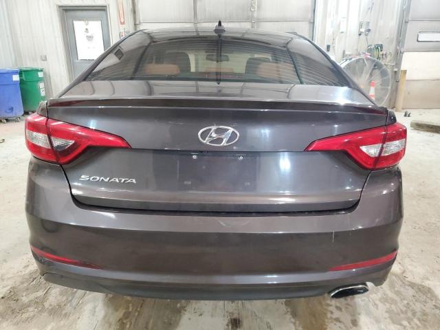 5NPE24AF5FH211443 - 2015 HYUNDAI SONATA SE CHARCOAL photo 6