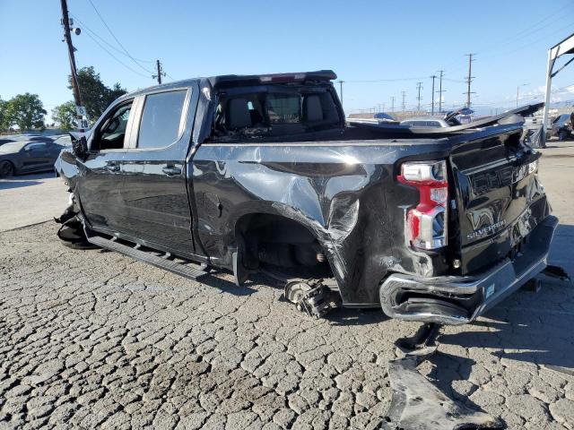 1GCPACED5NZ515099 - 2022 CHEVROLET SILVERADO C1500 LT BLACK photo 2