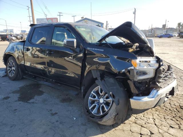 1GCPACED5NZ515099 - 2022 CHEVROLET SILVERADO C1500 LT BLACK photo 4