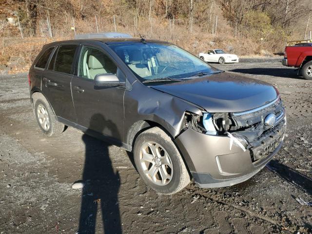 2FMDK4JC7DBB93582 - 2013 FORD EDGE SEL GRAY photo 4