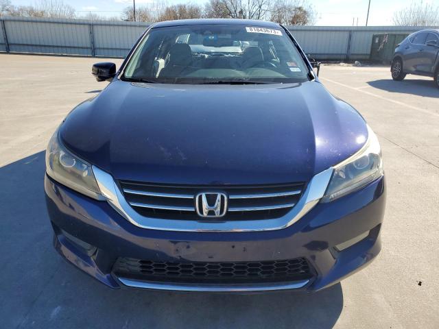 1HGCR2F83FA154945 - 2015 HONDA ACCORD EXL BLUE photo 5