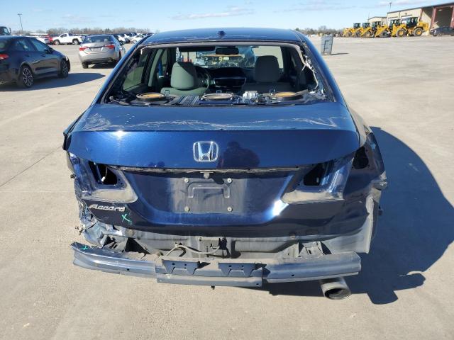 1HGCR2F83FA154945 - 2015 HONDA ACCORD EXL BLUE photo 6