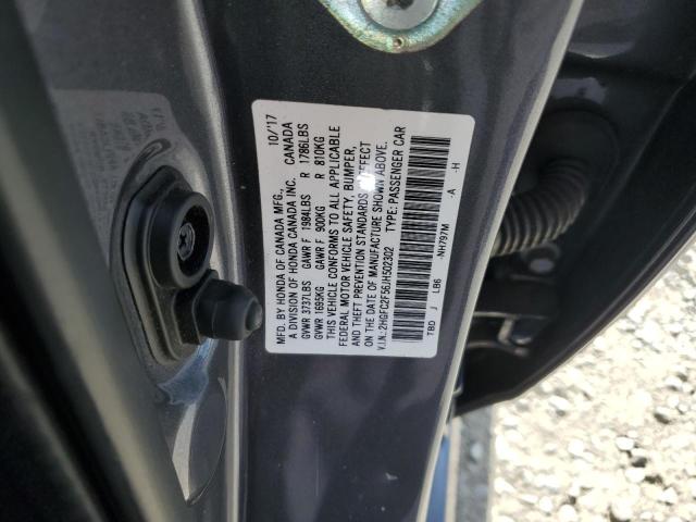 2HGFC2F56JH502302 - 2018 HONDA CIVIC LX Boz foto 12