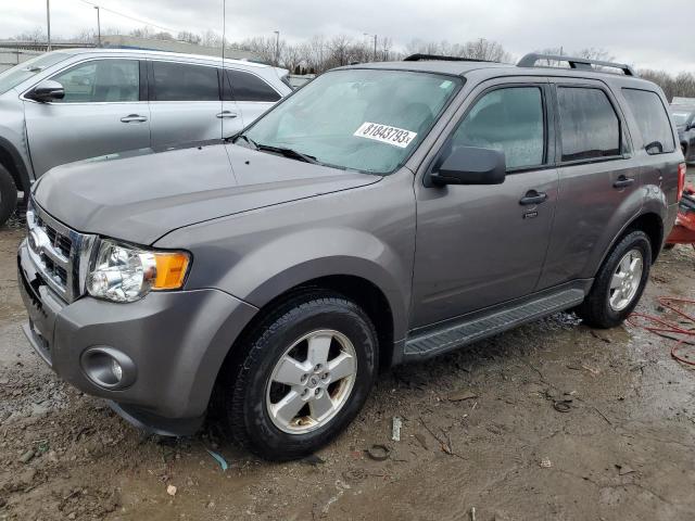 1FMCU0DG7CKC63311 - 2012 FORD ESCAPE XLT GRAY photo 1