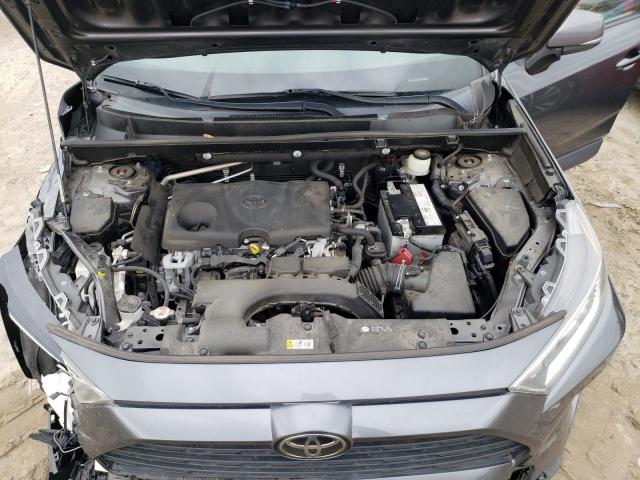 JTMW1RFV0KD011655 - 2019 TOYOTA RAV4 XLE GRAY photo 11