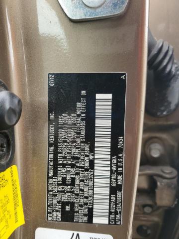 4T3ZK3BB1DU053762 - 2013 TOYOTA VENZA LE BROWN photo 14