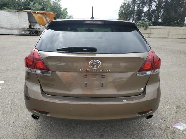 4T3ZK3BB1DU053762 - 2013 TOYOTA VENZA LE BROWN photo 6