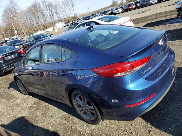 5NPD84LF7HH187527 - 2017 HYUNDAI ELANTRA SE BLUE photo 2