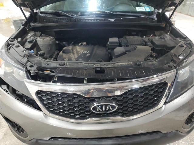 5XYKT3A61DG416658 - 2013 KIA SORENTO LX GRAY photo 12