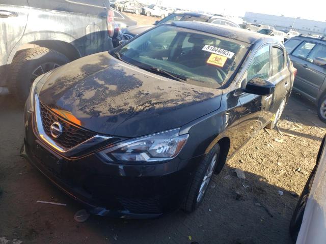 3N1AB7AP5JY331881 - 2018 NISSAN SENTRA S BLACK photo 1