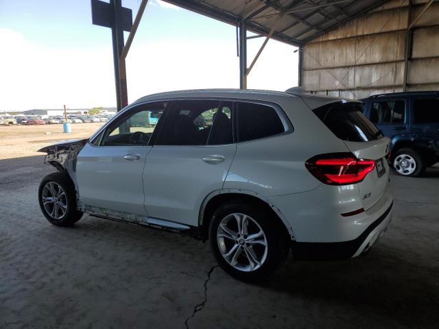 5UXTY5C04L9D00186 - 2020 BMW X3 XDRIVE30I WHITE photo 2