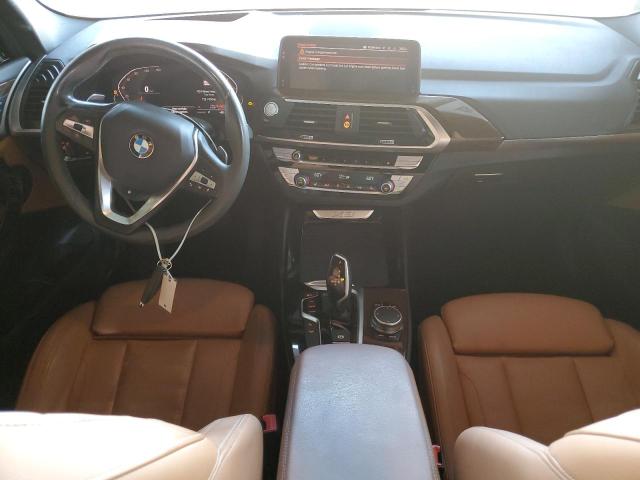 5UXTY5C04L9D00186 - 2020 BMW X3 XDRIVE30I WHITE photo 8