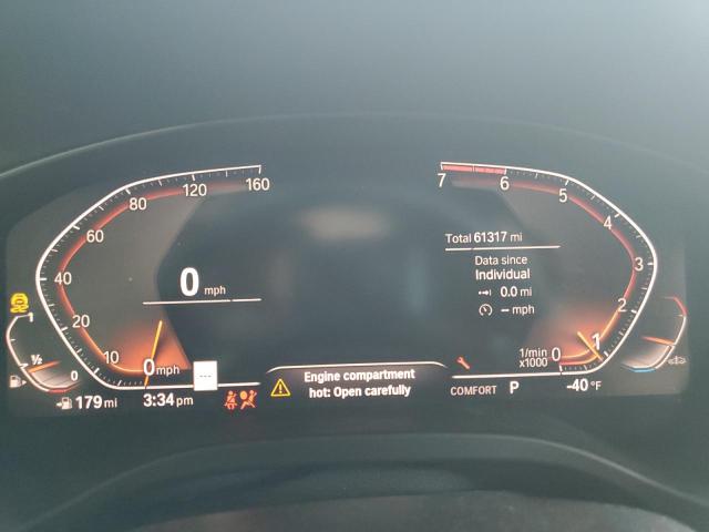 5UXTY5C04L9D00186 - 2020 BMW X3 XDRIVE30I WHITE photo 9