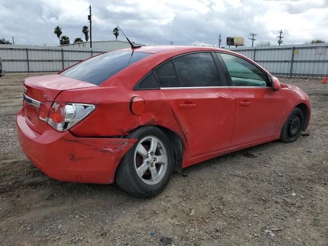 1G1PC5SB3E7438794 - 2014 CHEVROLET CRUZE LT RED photo 3