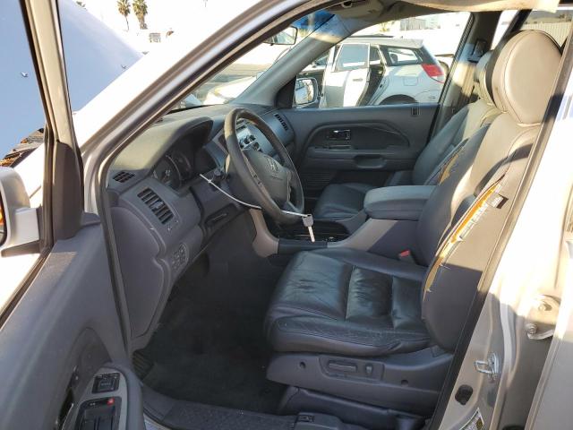 5FNYF28566B049050 - 2006 HONDA PILOT EX SILVER photo 7