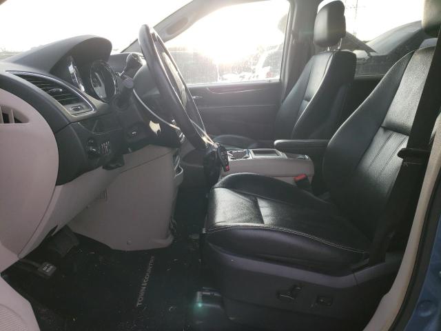 2C4RC1CG8CR151255 - 2012 CHRYSLER TOWN & COU TOURING L BLUE photo 7