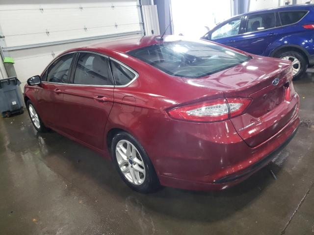 3FA6P0HD5FR273463 - 2015 FORD FUSION SE RED photo 2