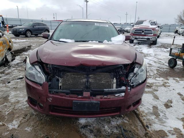 1N4AA5AP4CC833822 - 2012 NISSAN MAXIMA S BURGUNDY photo 5