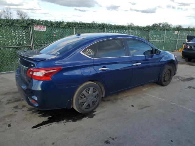 3N1AB7AP2GY238227 - 2016 NISSAN SENTRA S BLUE photo 3