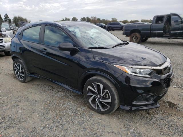 3CZRU5H10KG705945 - 2019 HONDA HR-V SPORT შავი ფოტო 4