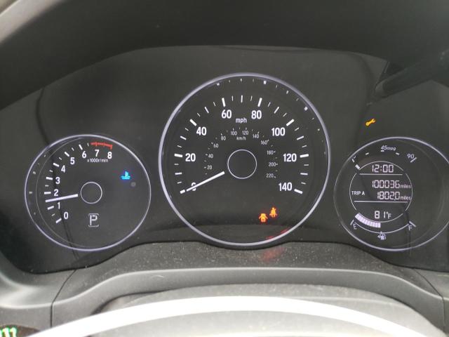 3CZRU5H10KG705945 - 2019 HONDA HR-V SPORT შავი ფოტო 9