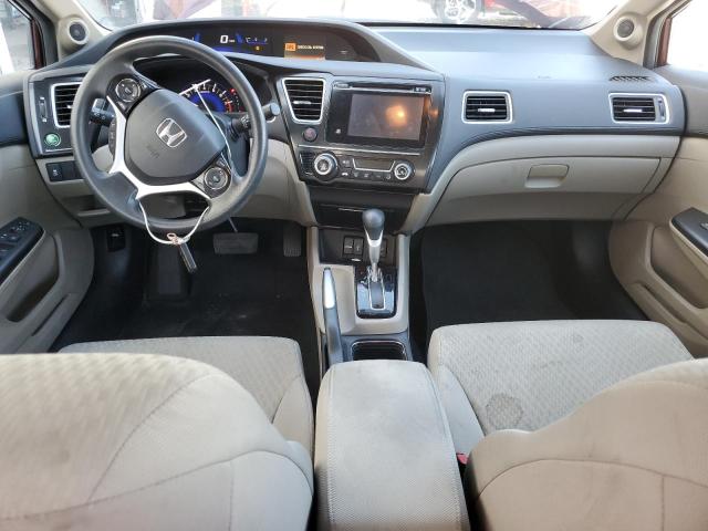 19XFB2F80FE073625 - 2015 HONDA CIVIC EX Марун фото 8