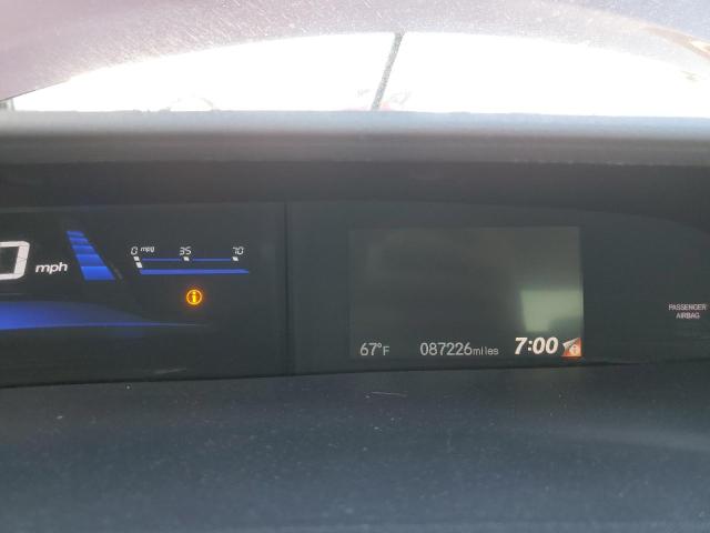 19XFB2F80FE073625 - 2015 HONDA CIVIC EX Марун фото 9