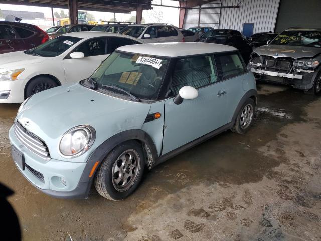 WMWSU3C58DT690748 - 2013 MINI COOPER TURQUOISE photo 1