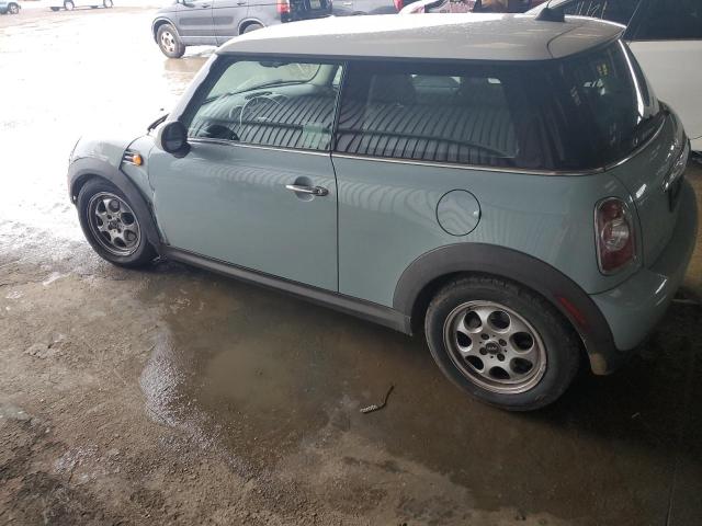 WMWSU3C58DT690748 - 2013 MINI COOPER TURQUOISE photo 2