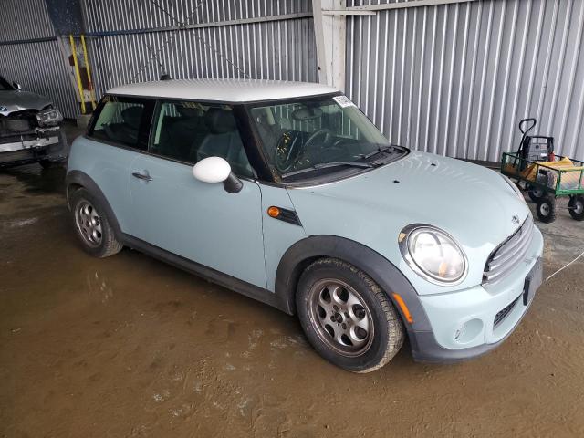 WMWSU3C58DT690748 - 2013 MINI COOPER TURQUOISE photo 4