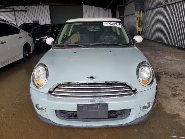 WMWSU3C58DT690748 - 2013 MINI COOPER TURQUOISE photo 5