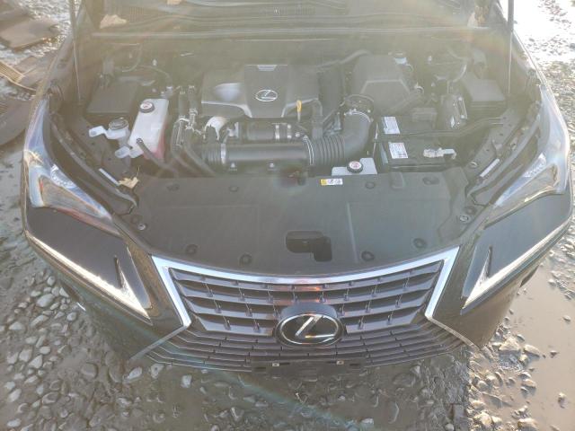 JTJGARDZ1M2260505 - 2021 LEXUS NX 300 BASE შავი ფოტო 12