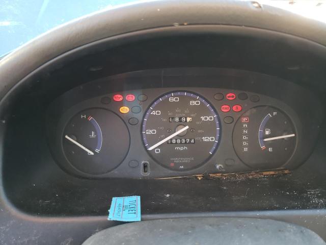 2HGEJ6616YH527961 - 2000 HONDA CIVIC BASE TEAL photo 9