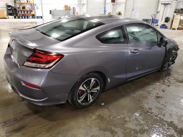 2HGFG3B80FH526144 - 2015 HONDA CIVIC EX GRAY photo 3