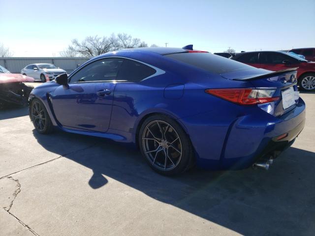 JTHHP5BC9F5002133 - 2015 LEXUS RC-F BLUE photo 2