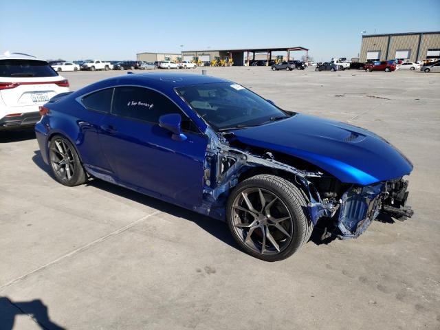 JTHHP5BC9F5002133 - 2015 LEXUS RC-F BLUE photo 4