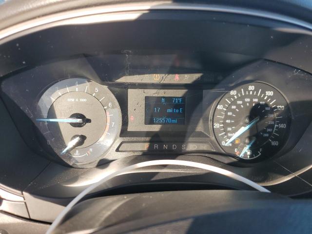 3FA6P0G71DR205220 - 2013 FORD FUSION S GRAY photo 9