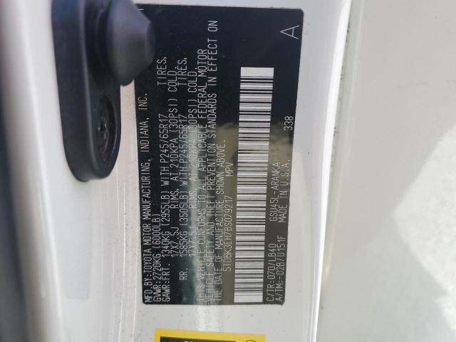 5TDBK3EH7BS079217 - 2011 TOYOTA HIGHLANDER BASE Ağ foto 13