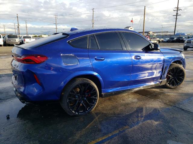 5YMCY0C01P9N73178 - 2023 BMW X6 M BLUE photo 3